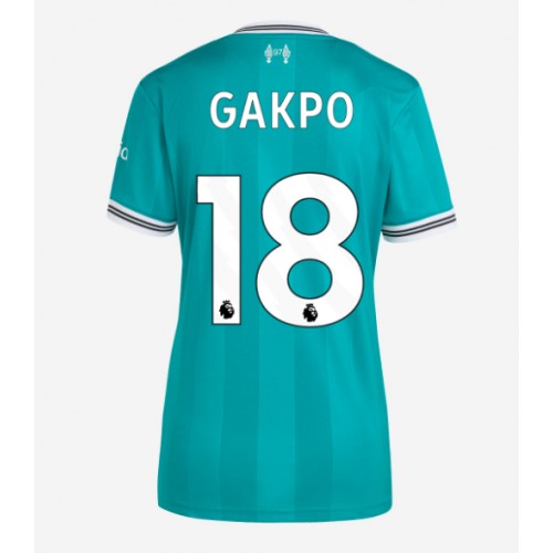 Liverpool Cody Gakpo #18 Replica Third Shirt Ladies 2025-26 Short Sleeve Liverpool Cody Gakpo #18 Replica Third Shirt Ladies 2025-26 Short Sleeve